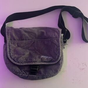 Purple jansport crossbody bag